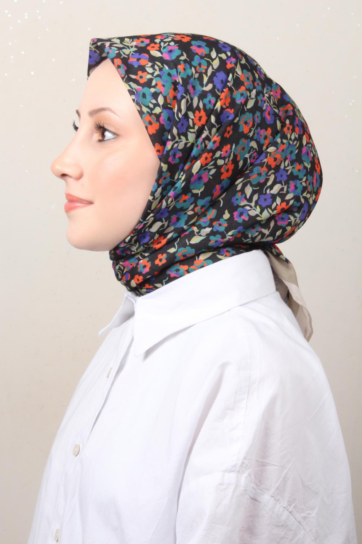 Lux Soft Pamuklu Eşarp 4040-37