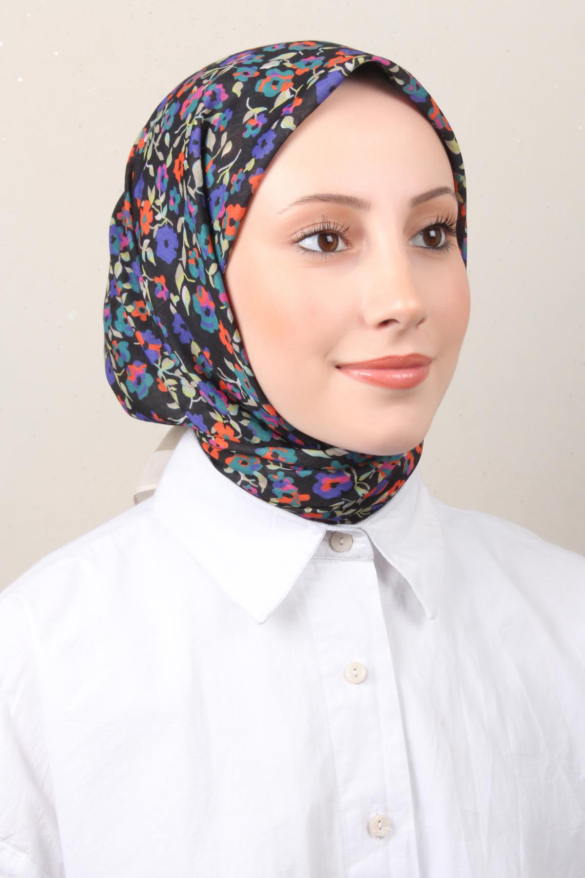 Lux Soft Pamuklu Eşarp 4040-37