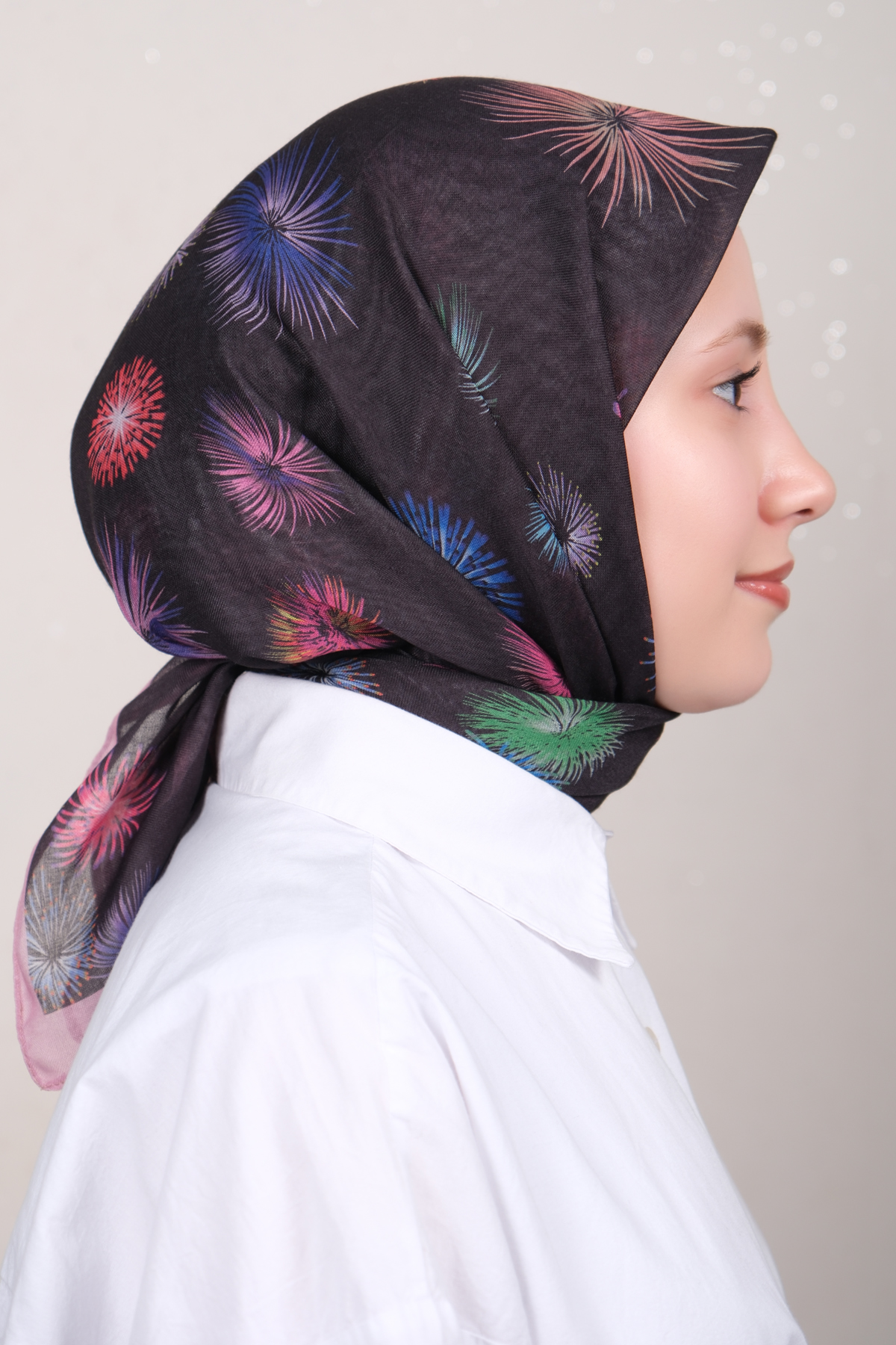 Lux Soft Pamuklu Eşarp 4040-372