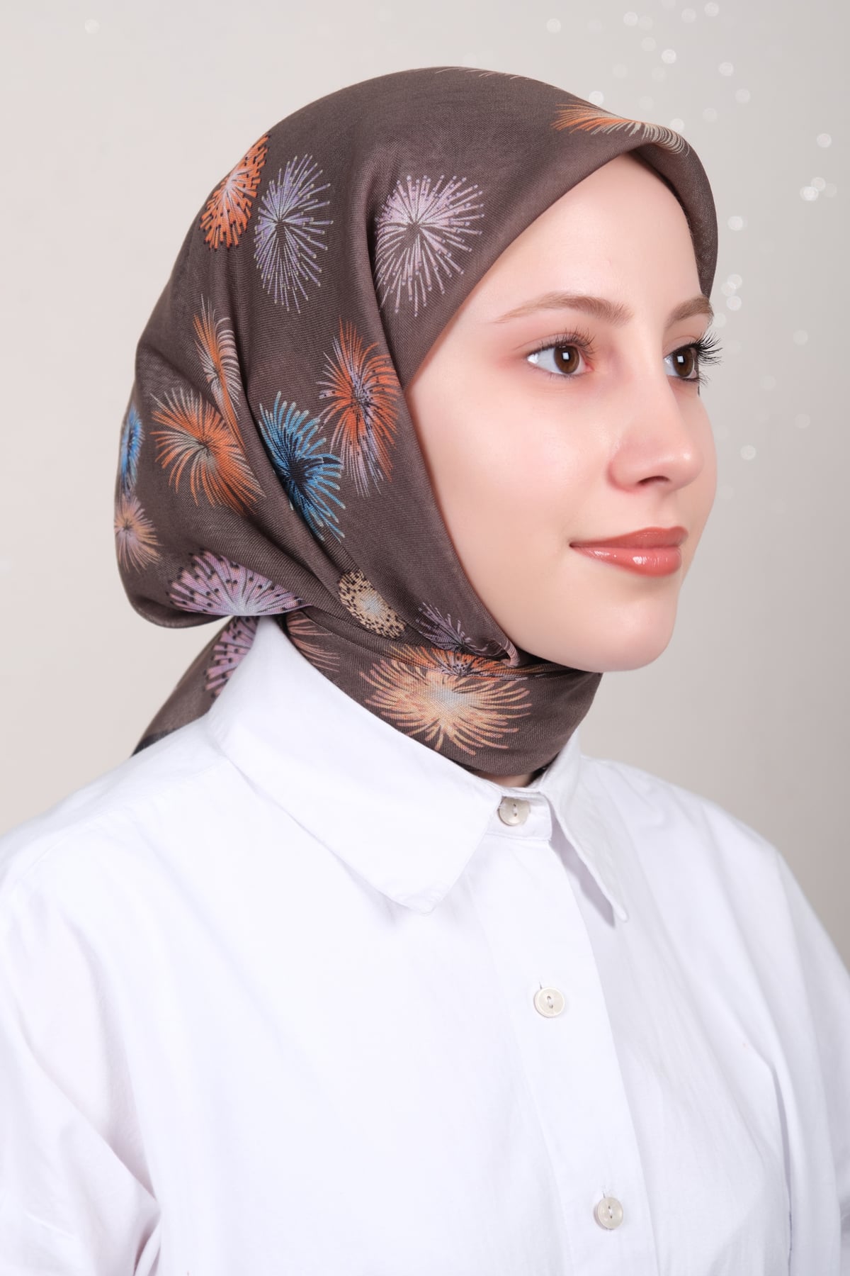 Lux Soft Pamuklu Eşarp 4040-377