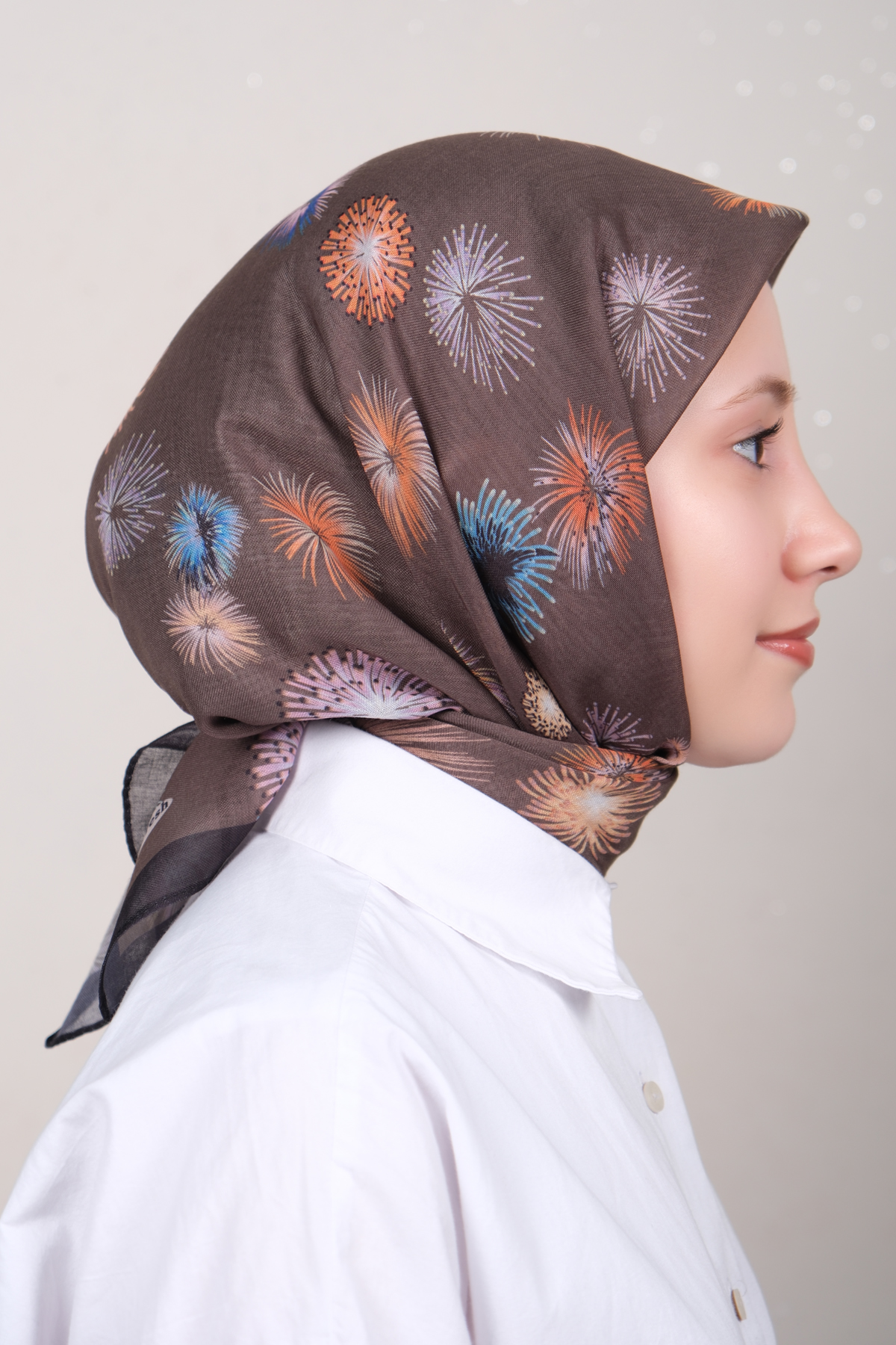 Lux Soft Pamuklu Eşarp 4040-377