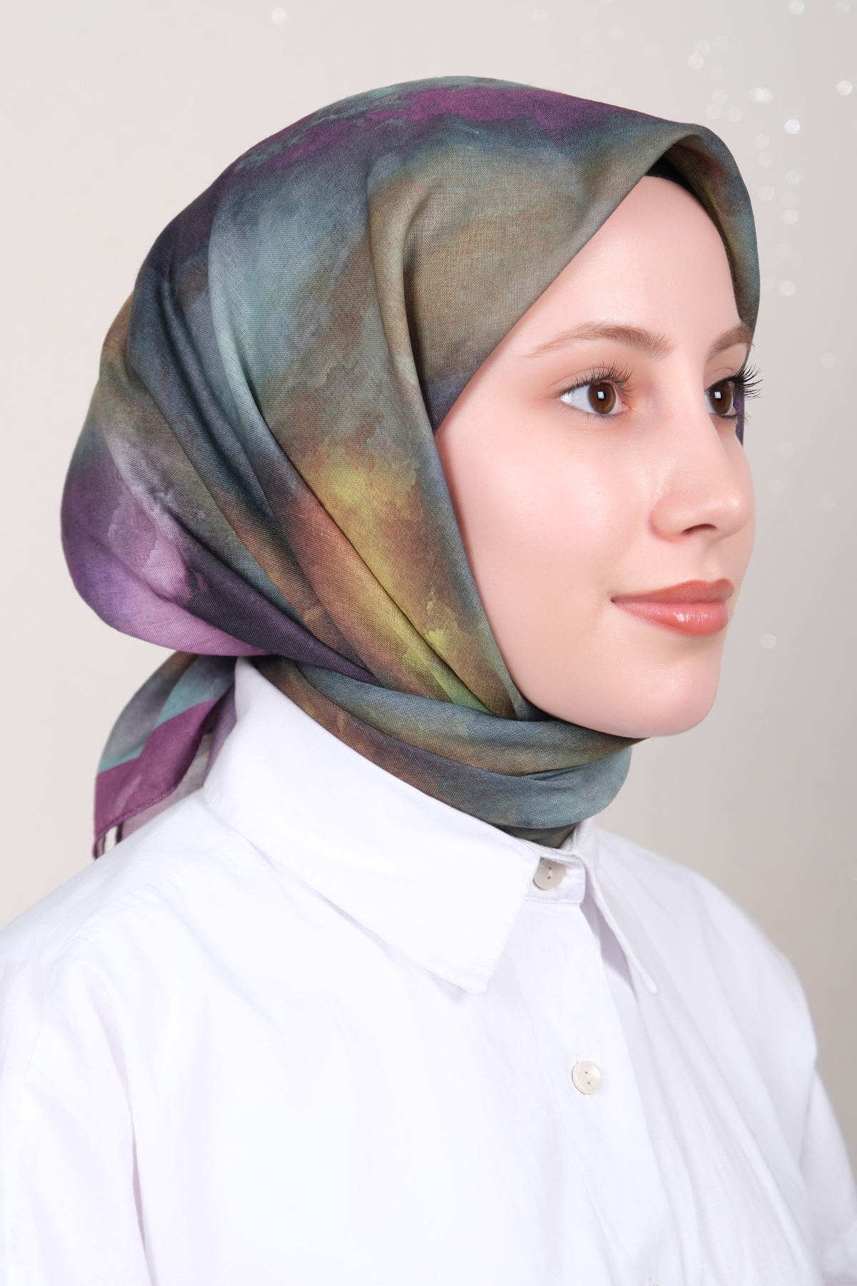 Lux Soft Pamuklu Eşarp 4040-384