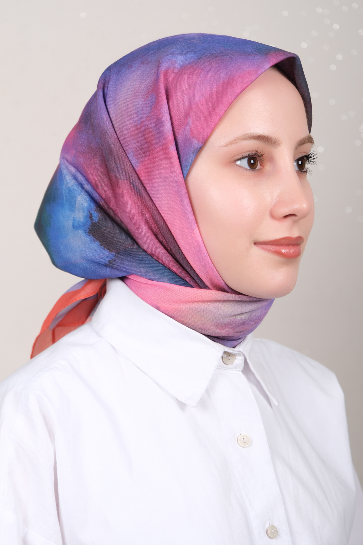 Lux Soft Pamuklu Eşarp 4040-389