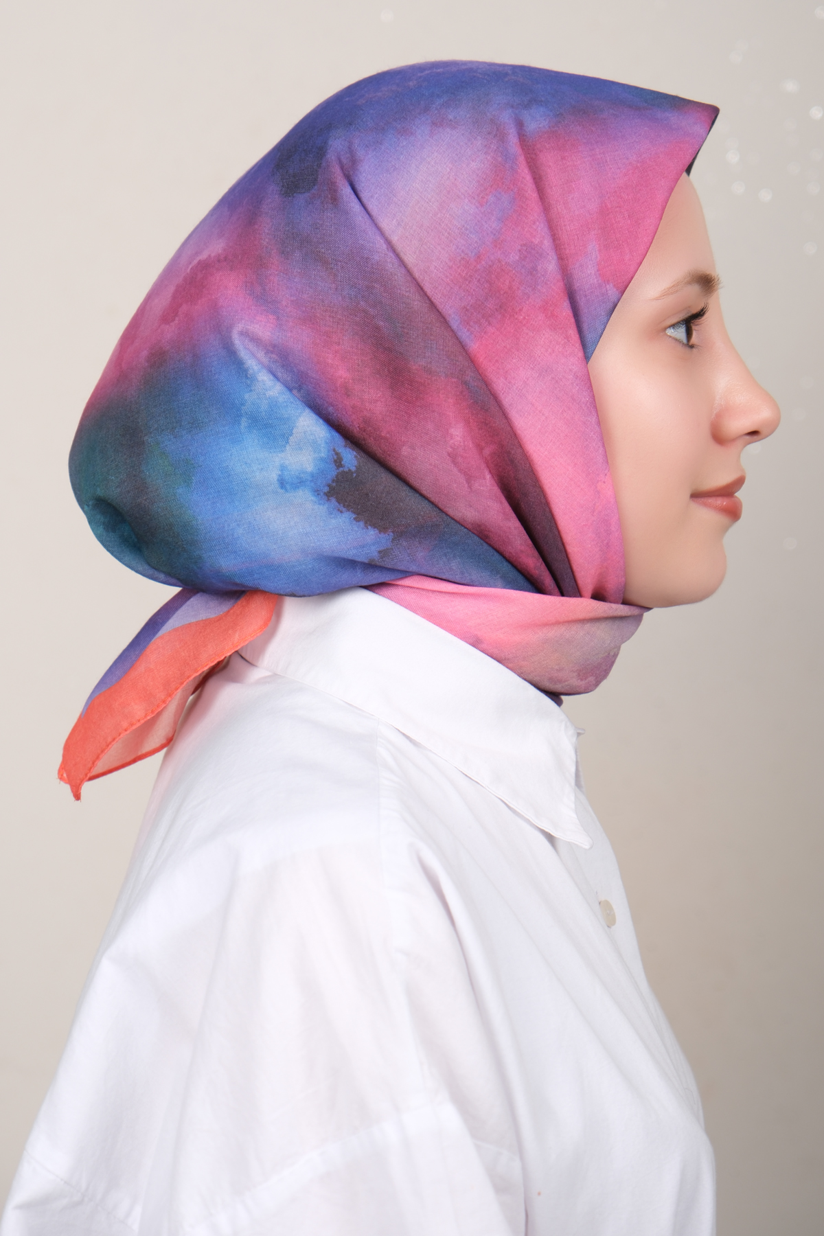 Lux Soft Pamuklu Eşarp 4040-389