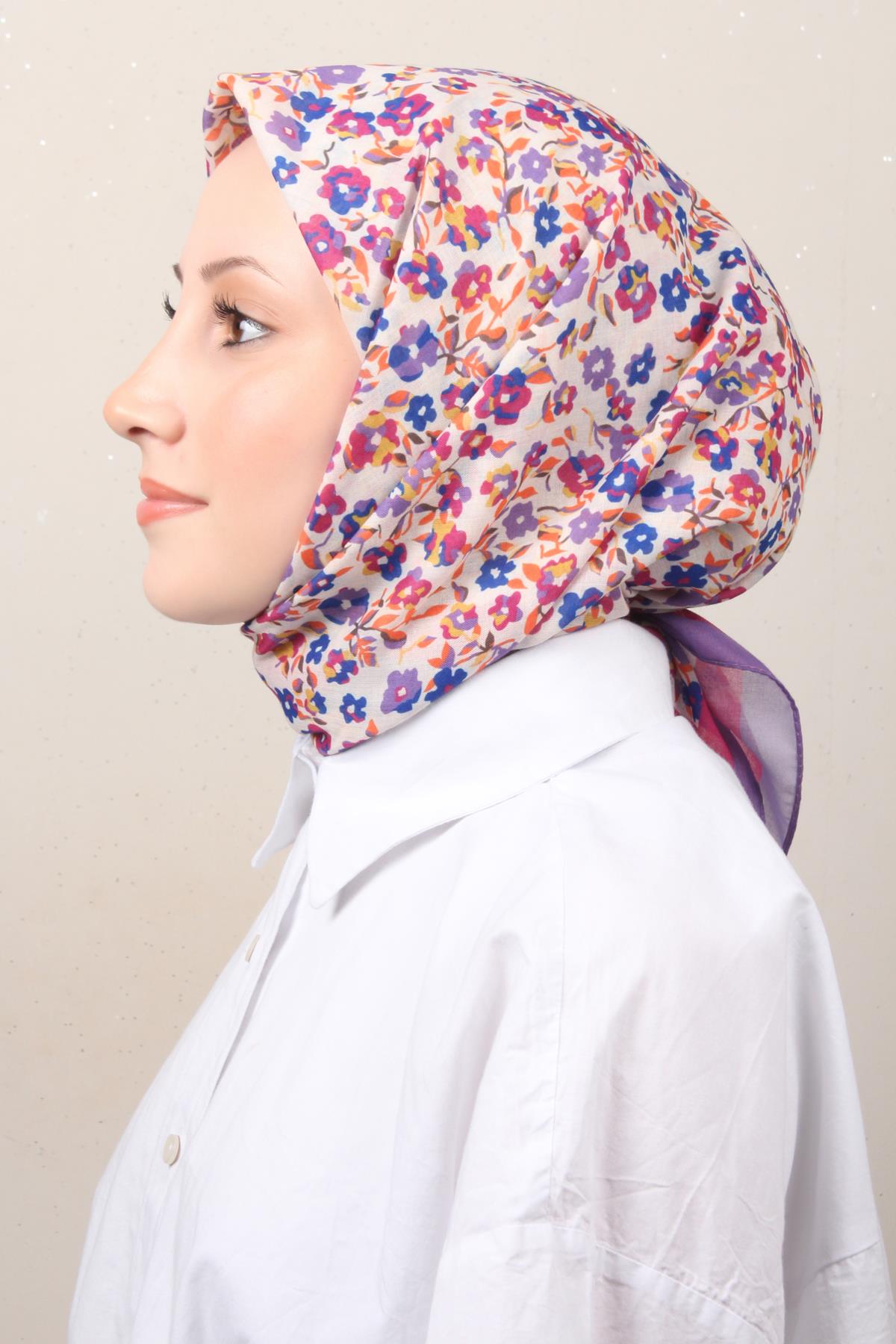 Lux Soft Pamuklu Eşarp 4040-39