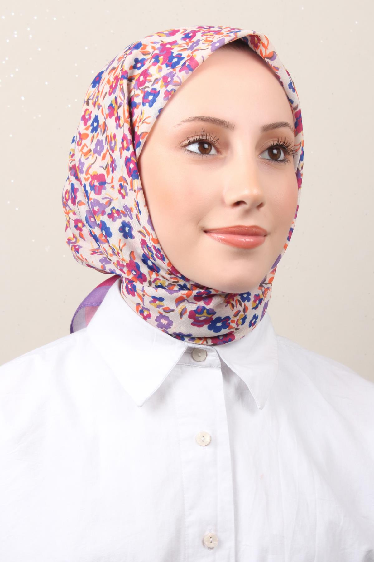 Lux Soft Pamuklu Eşarp 4040-39