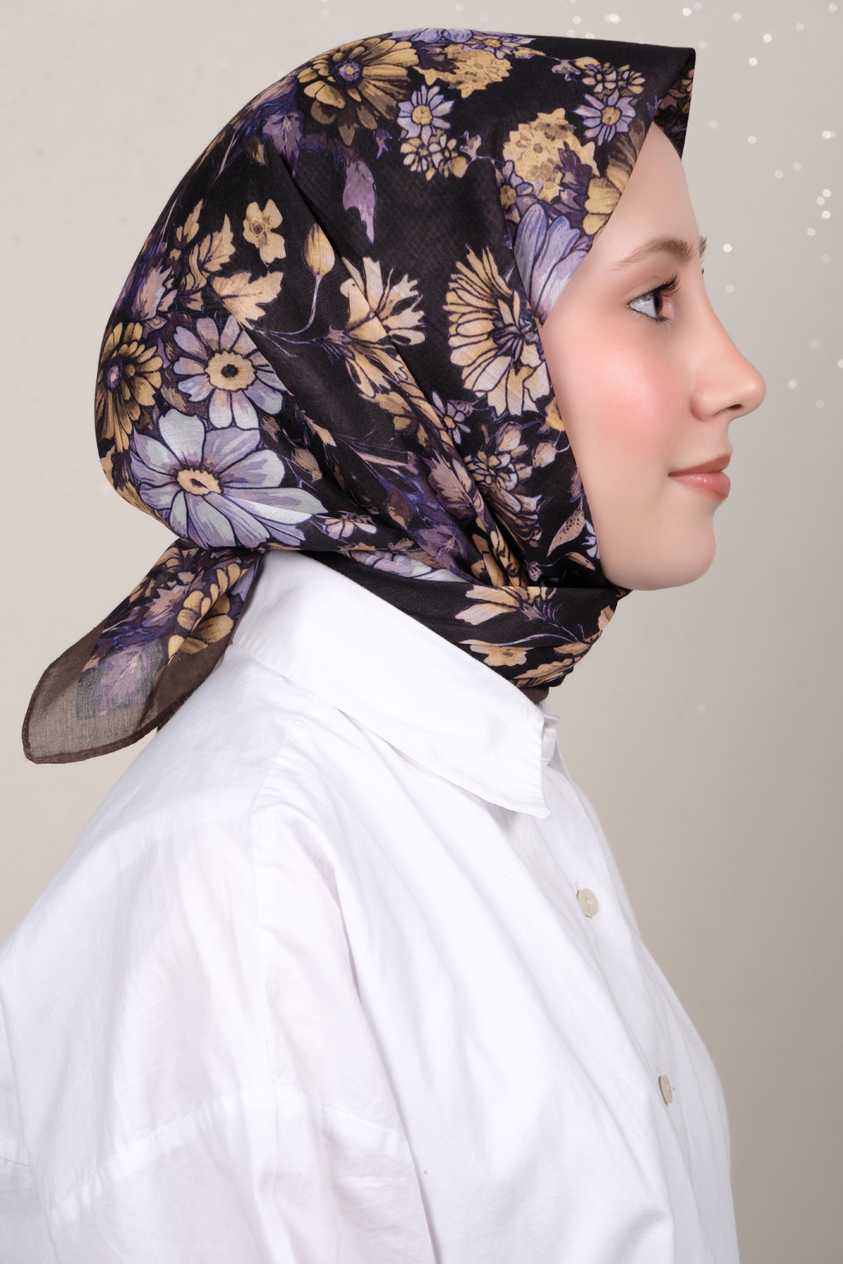 Lux Soft Pamuklu Eşarp 4040-427