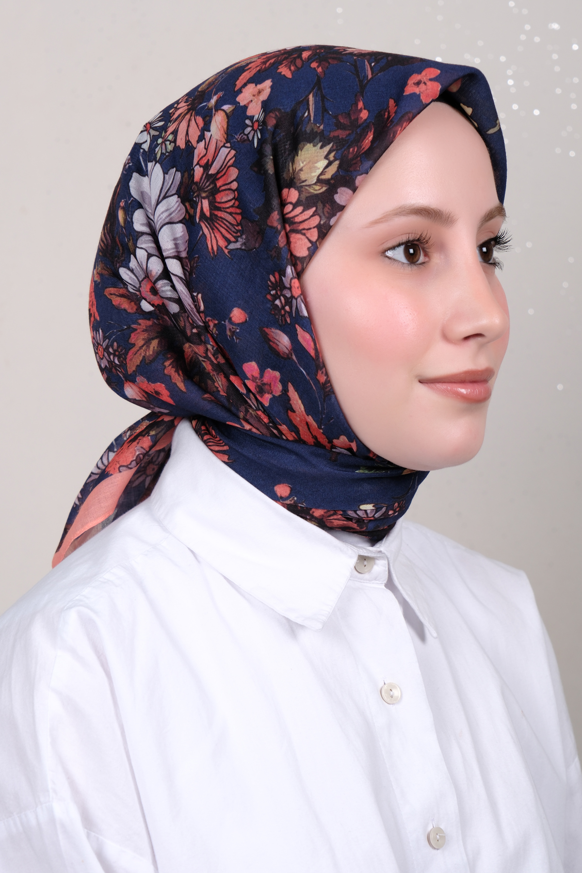 Lux Soft Pamuklu Eşarp 4040-428