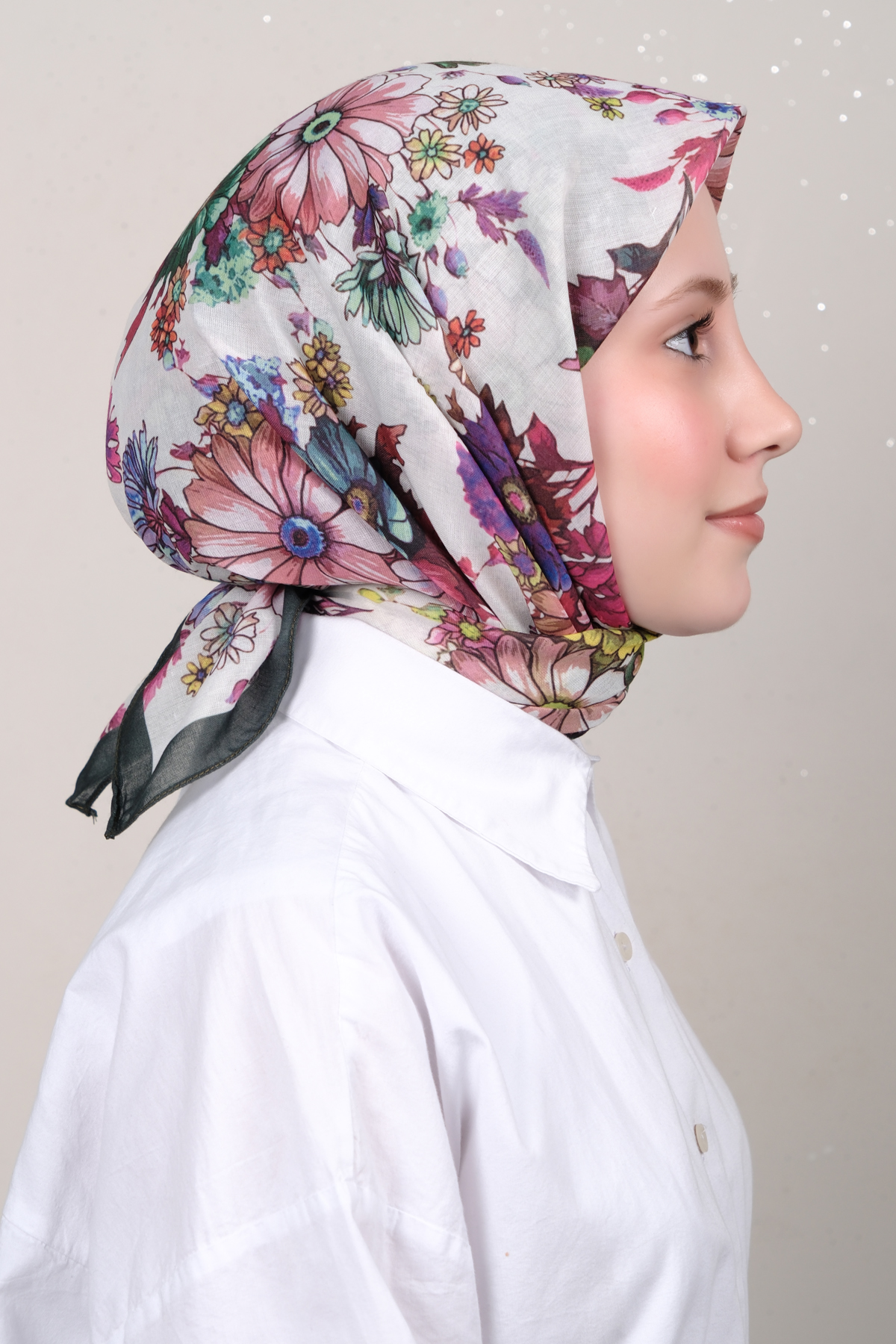 Lux Soft Pamuklu Eşarp 4040-436 