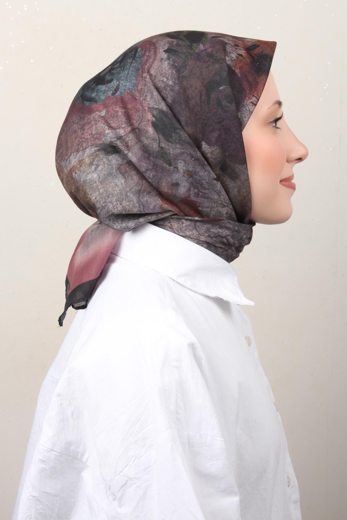 Lux Soft Pamuklu Eşarp 4040-45