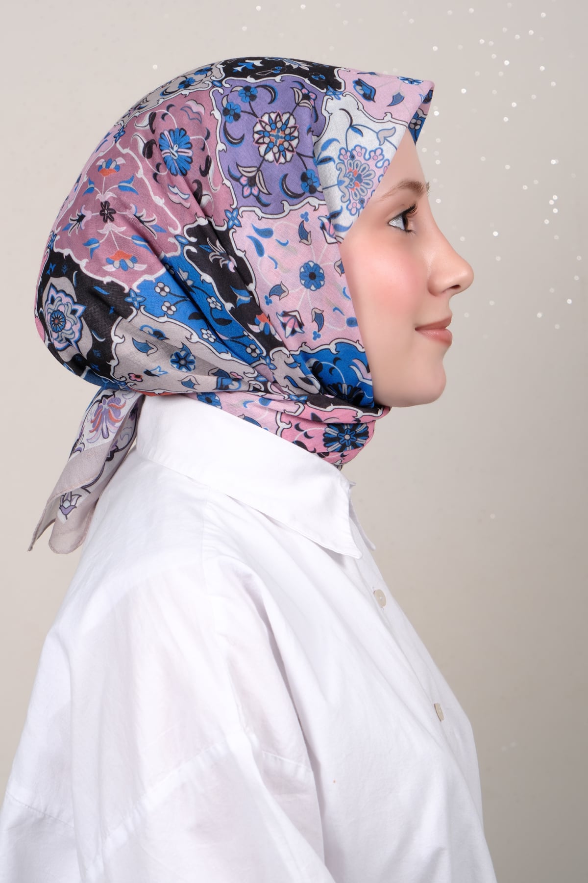 Lux Soft Pamuklu Eşarp 4040-458 