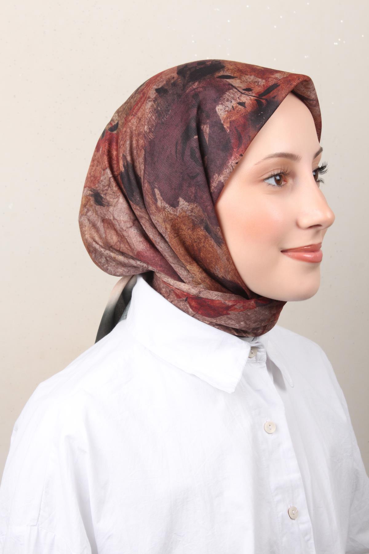 Lux Soft Pamuklu Eşarp 4040-46