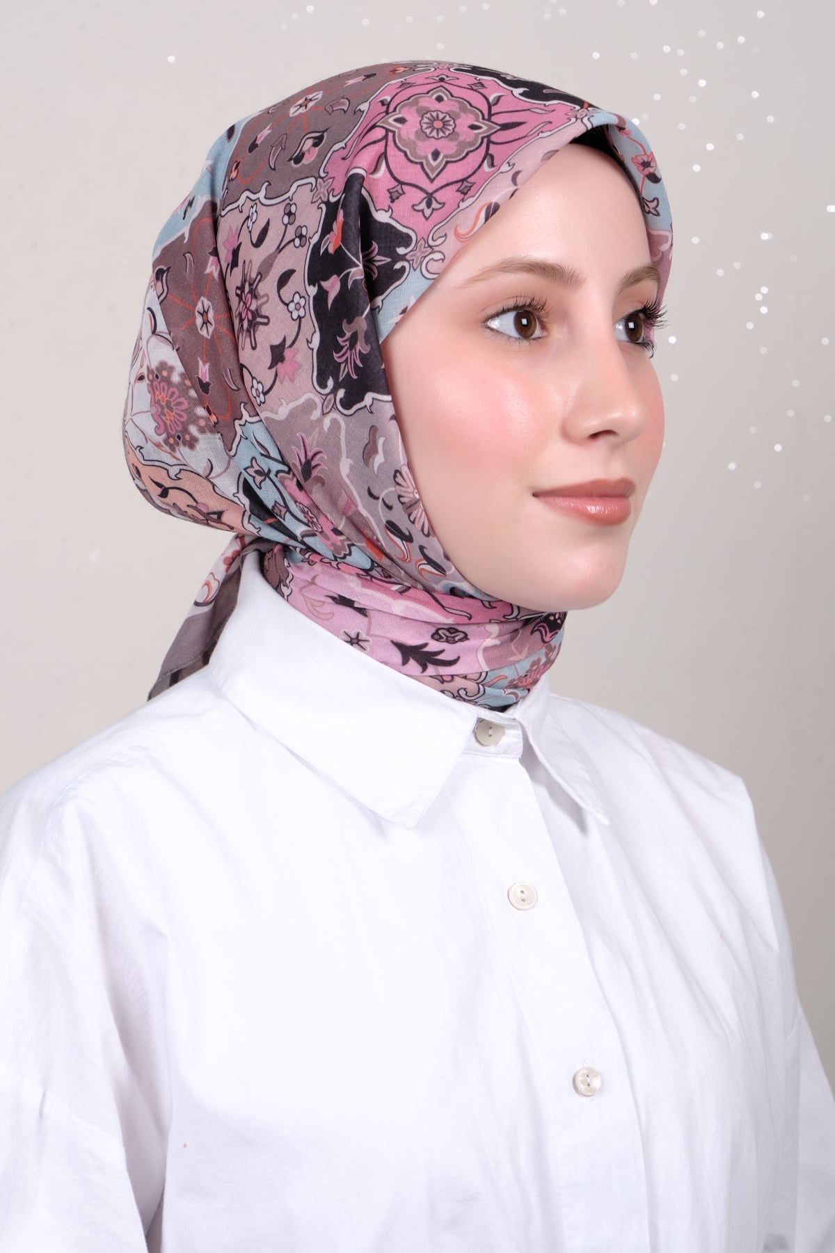 Lux Soft Pamuklu Eşarp 4040-461