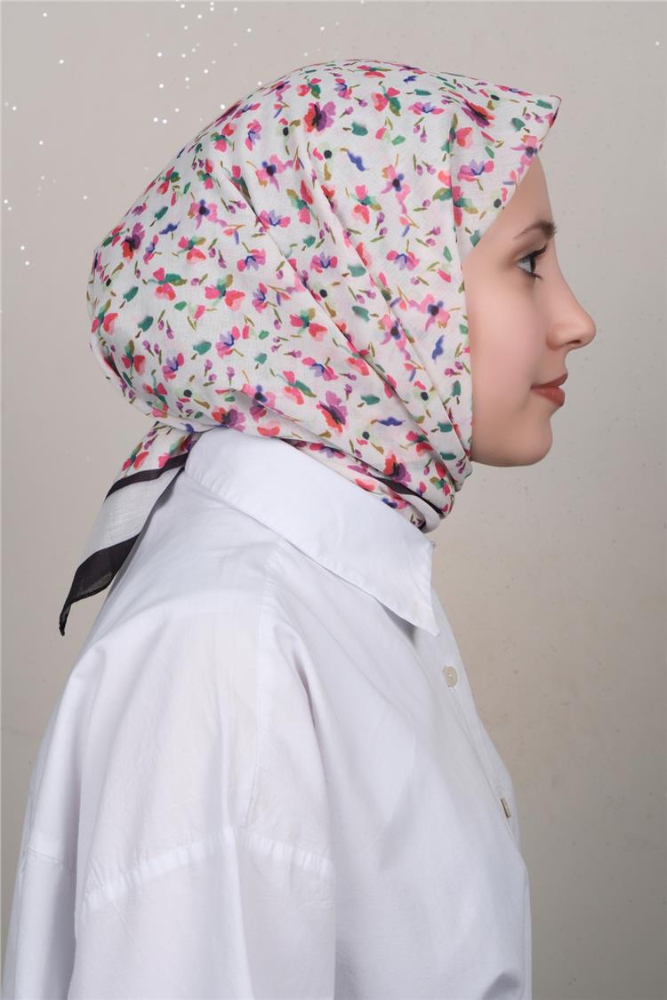 Lux Soft Pamuklu Eşarp 4040-507