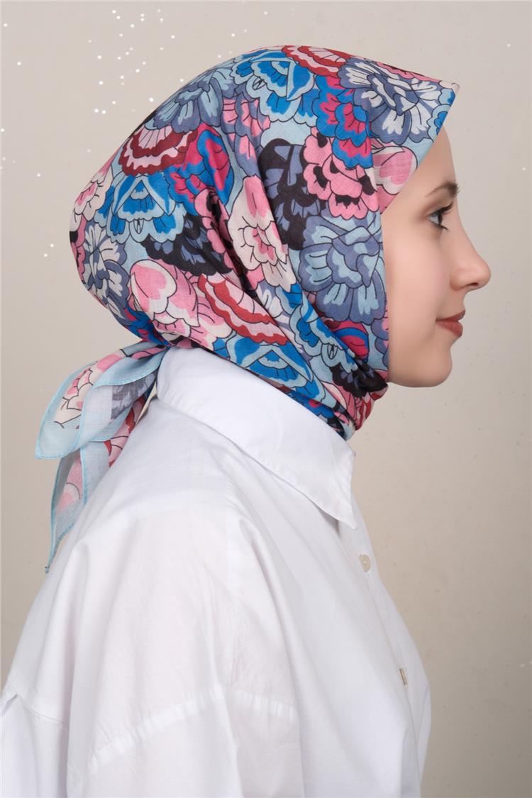 Lux Soft Pamuklu Eşarp 4040-529 