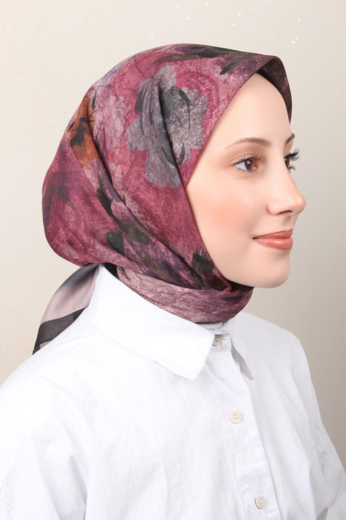 Lux Soft Pamuklu Eşarp 4040-53