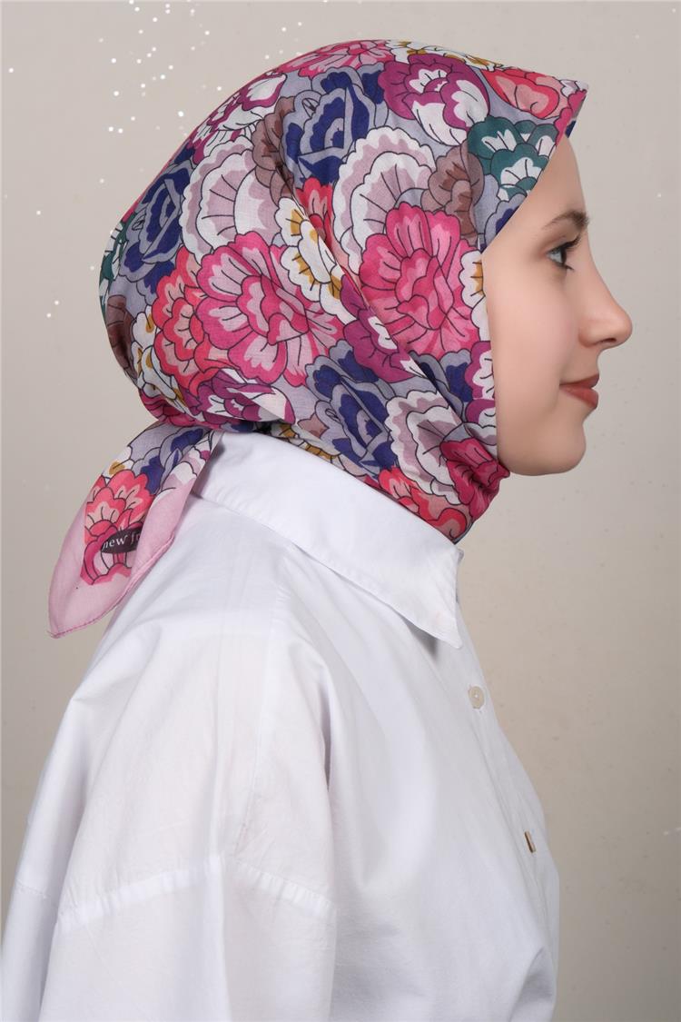 Lux Soft Pamuklu Eşarp 4040-530