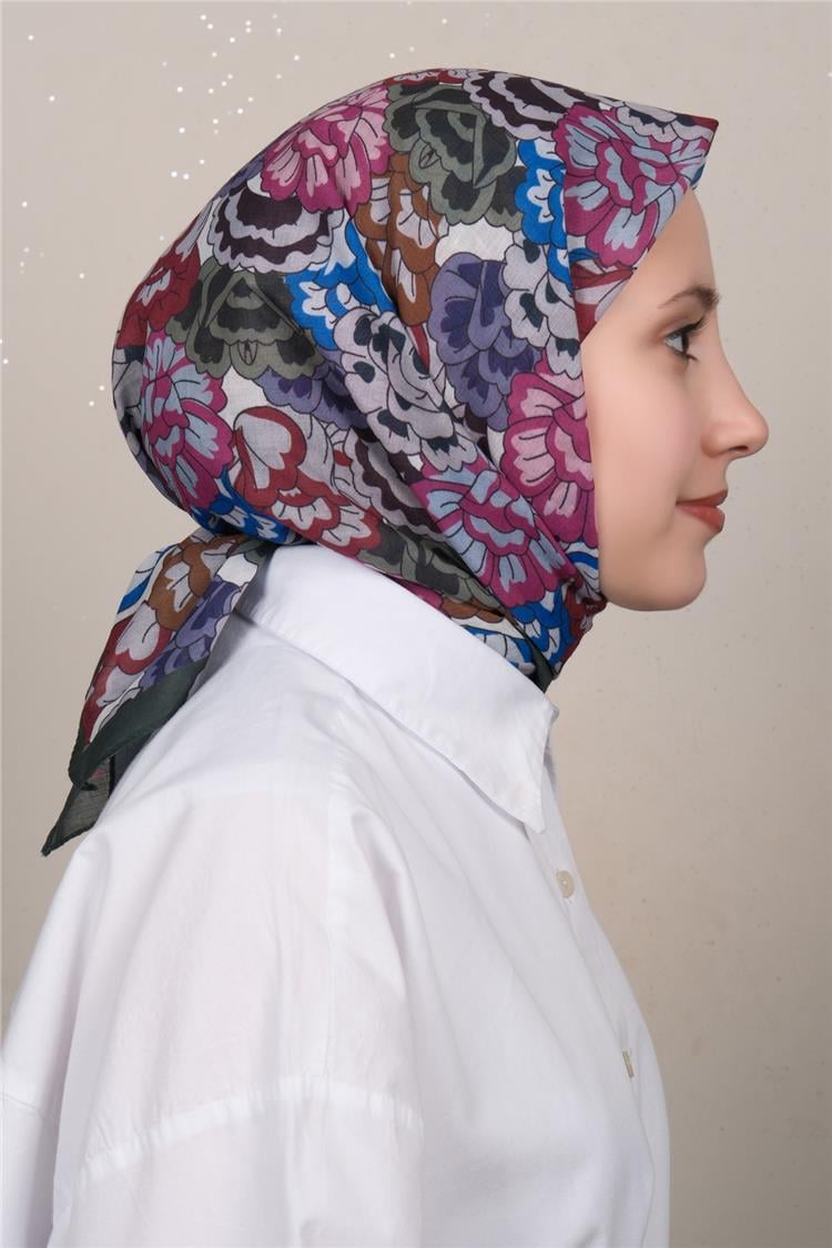 Lux Soft Pamuklu Eşarp 4040-531 