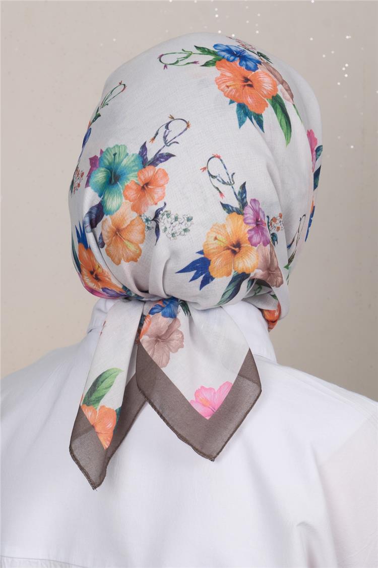 Lux Soft Pamuklu Eşarp 4040-555