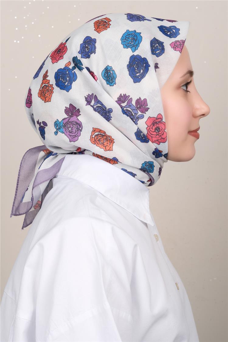 Lux Soft Pamuklu Eşarp 4040-604