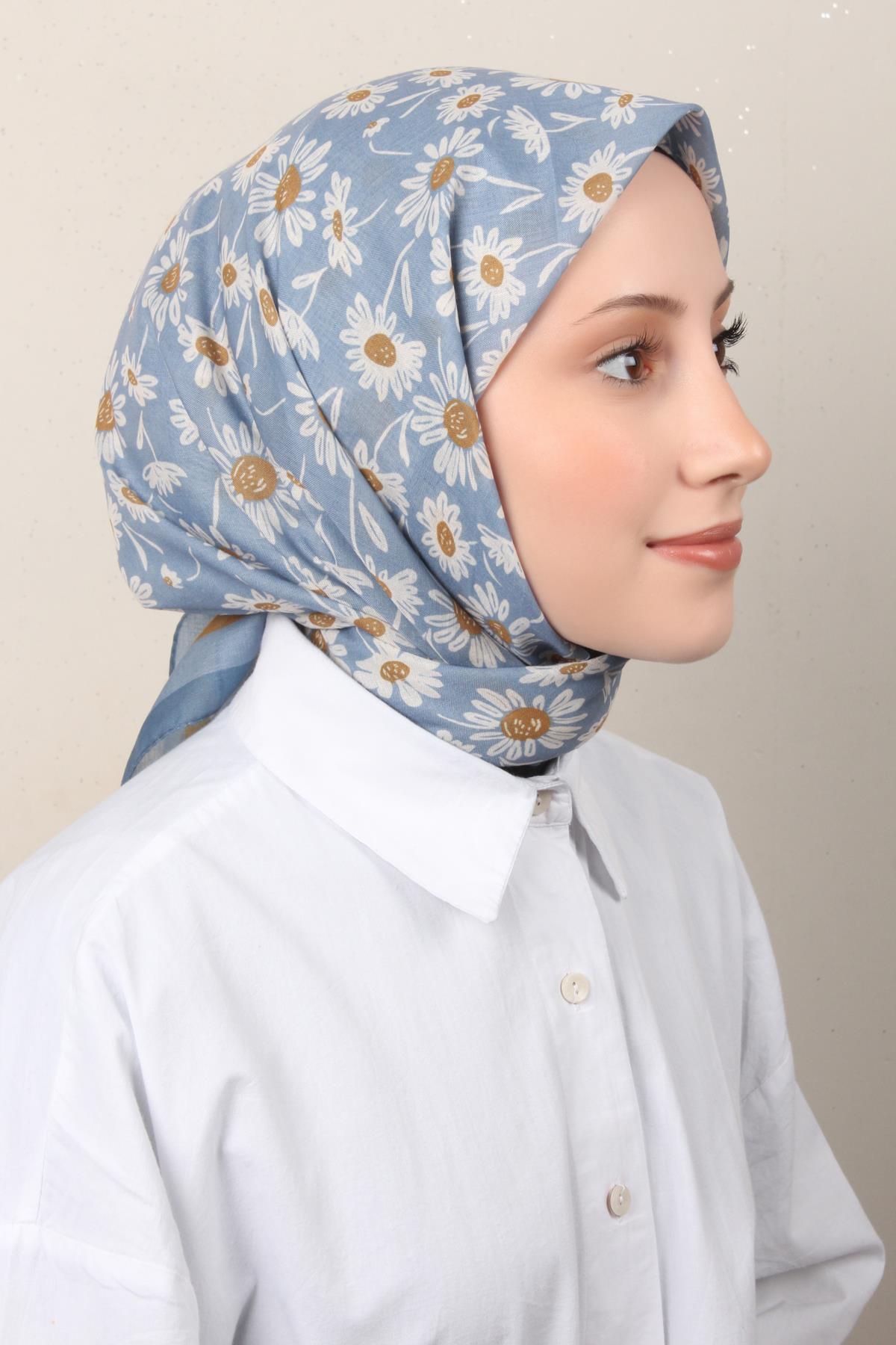 Lux Soft Pamuklu Eşarp 4040-70