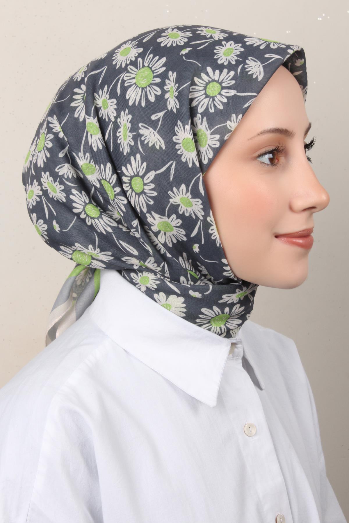 Lux Soft Pamuklu Eşarp 4040-75