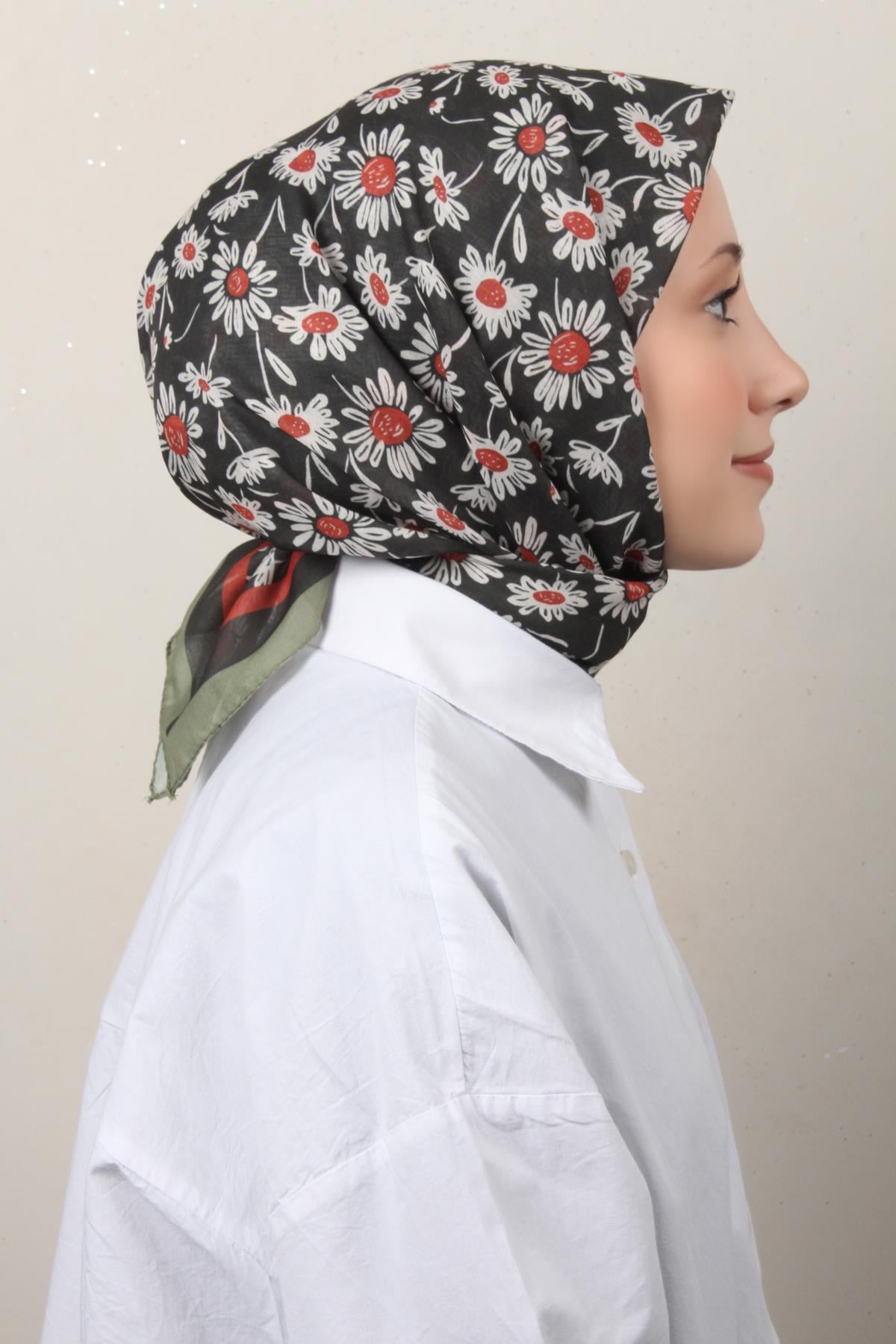 Lux Soft Pamuklu Eşarp 4040-76