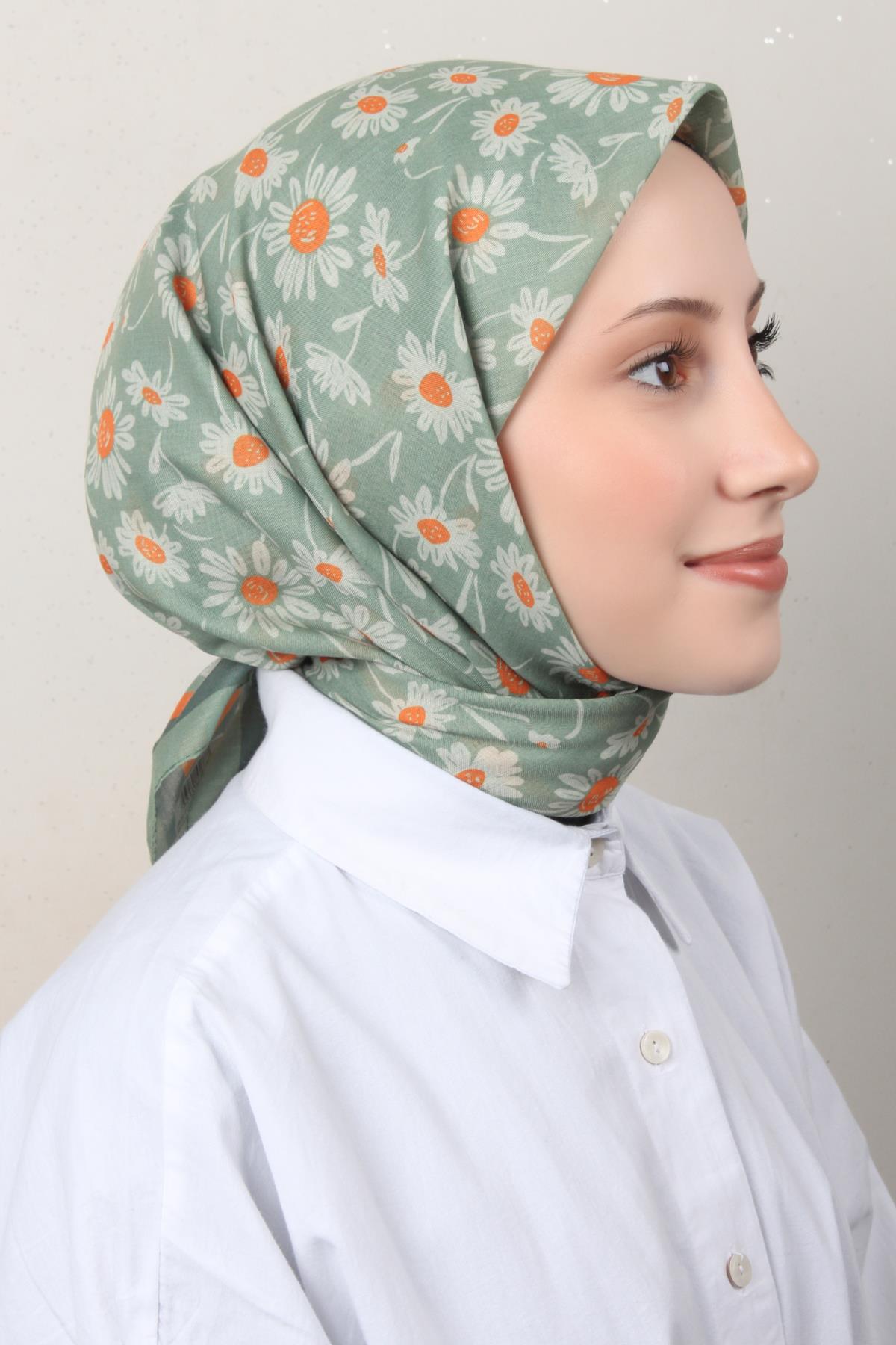 Lux Soft Pamuklu Eşarp 4040-77