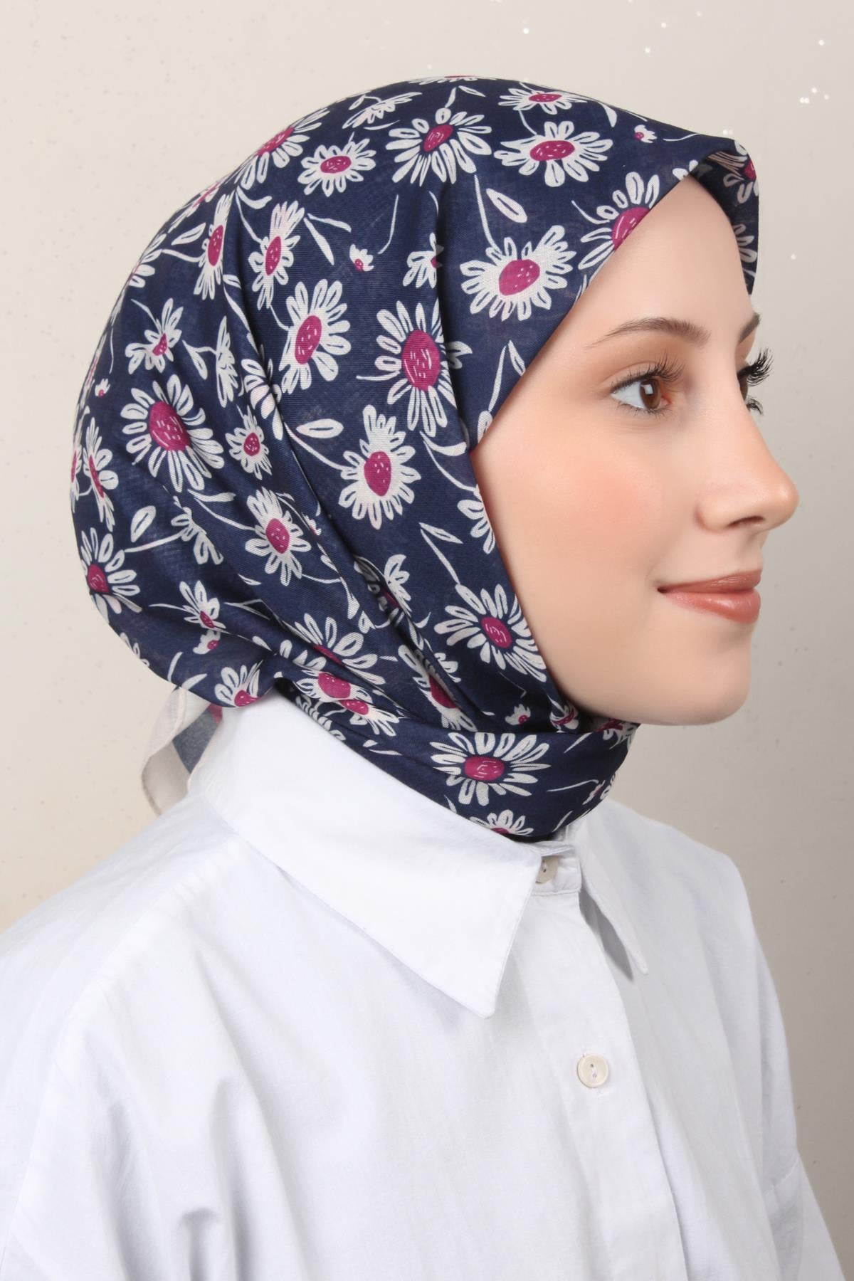 Lux Soft Pamuklu Eşarp 4040-79