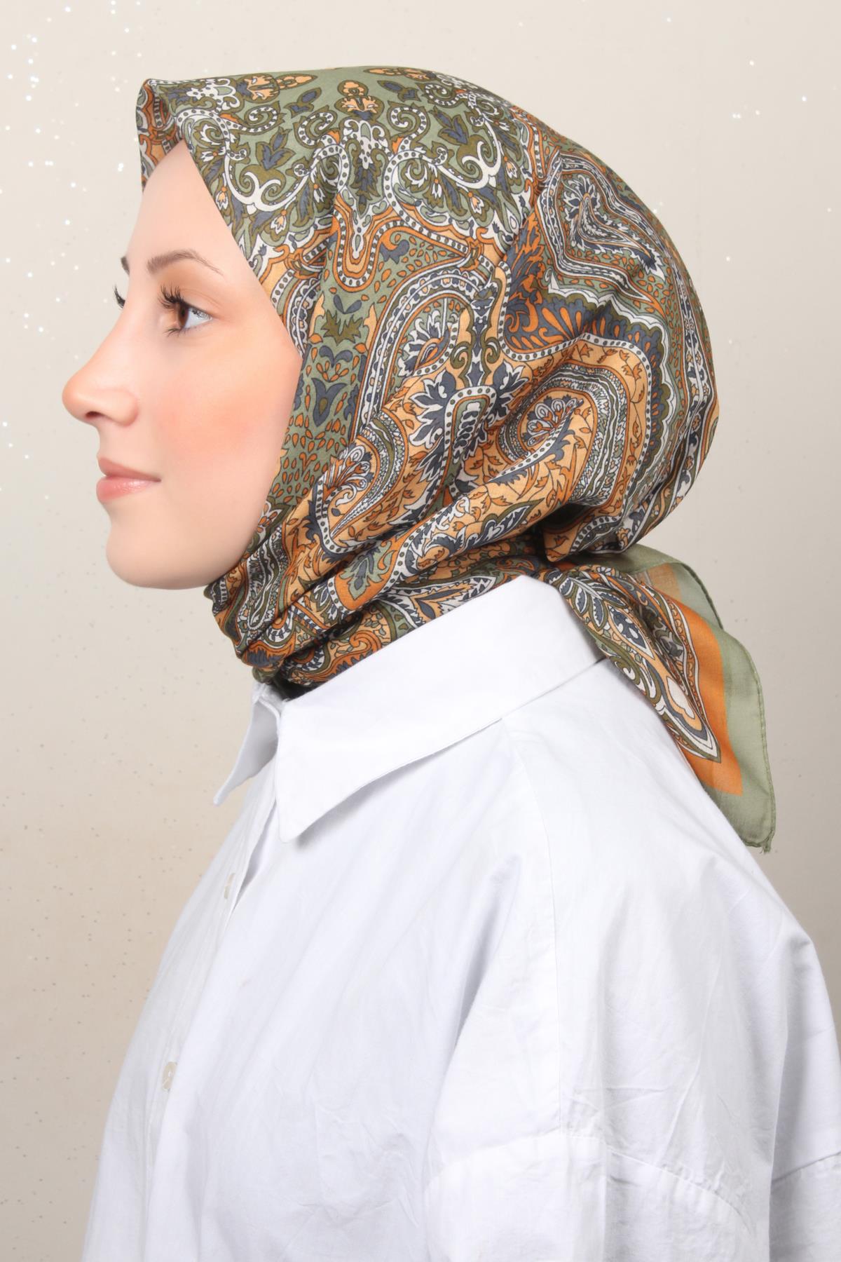 Lux Soft Pamuklu Eşarp 4040-8