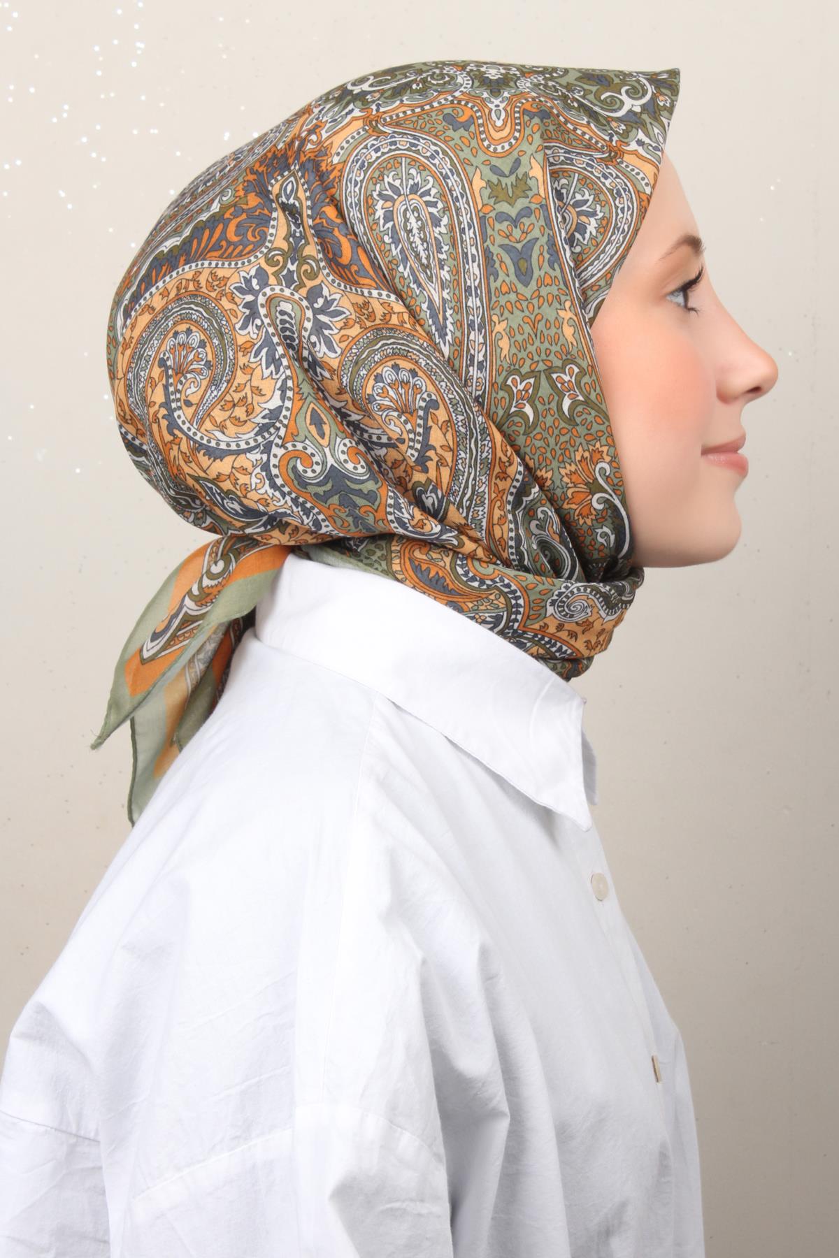 Lux Soft Pamuklu Eşarp 4040-8