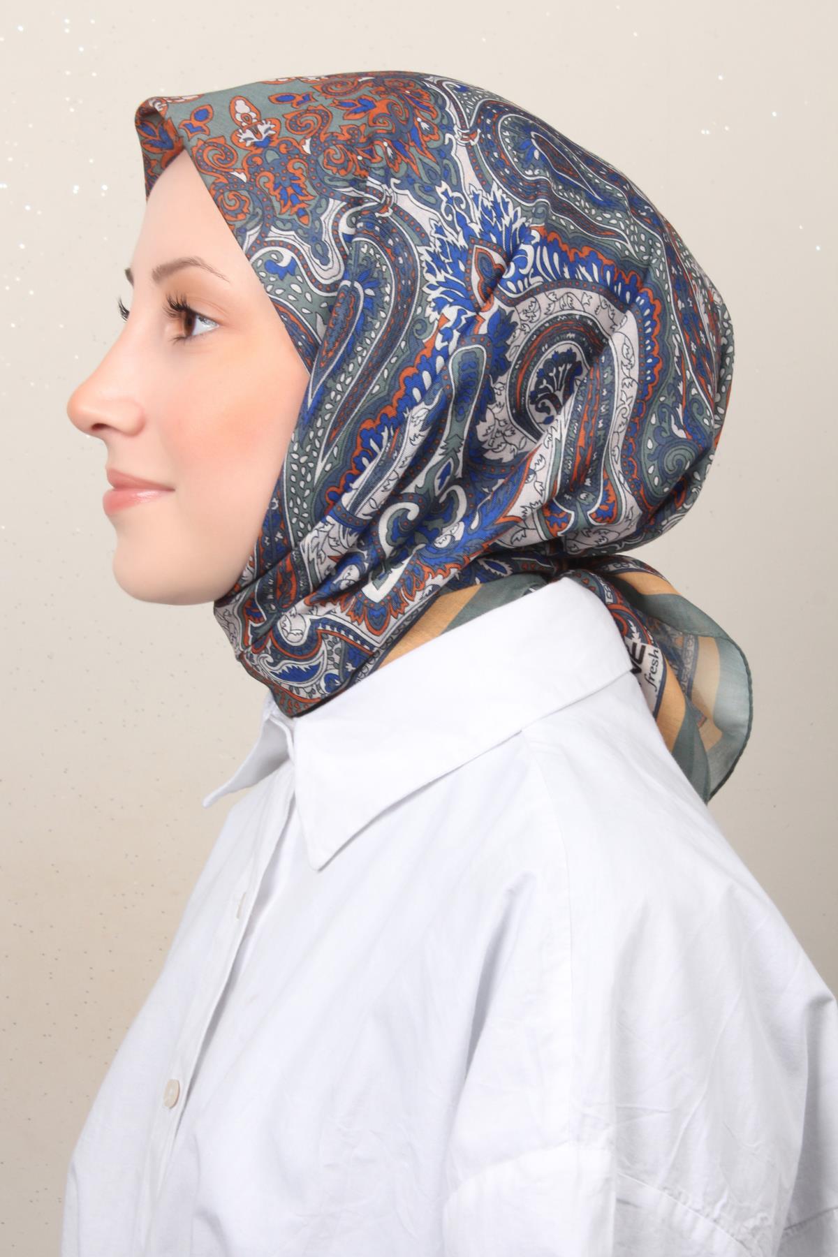 Lux Soft Pamuklu Eşarp 4040-9