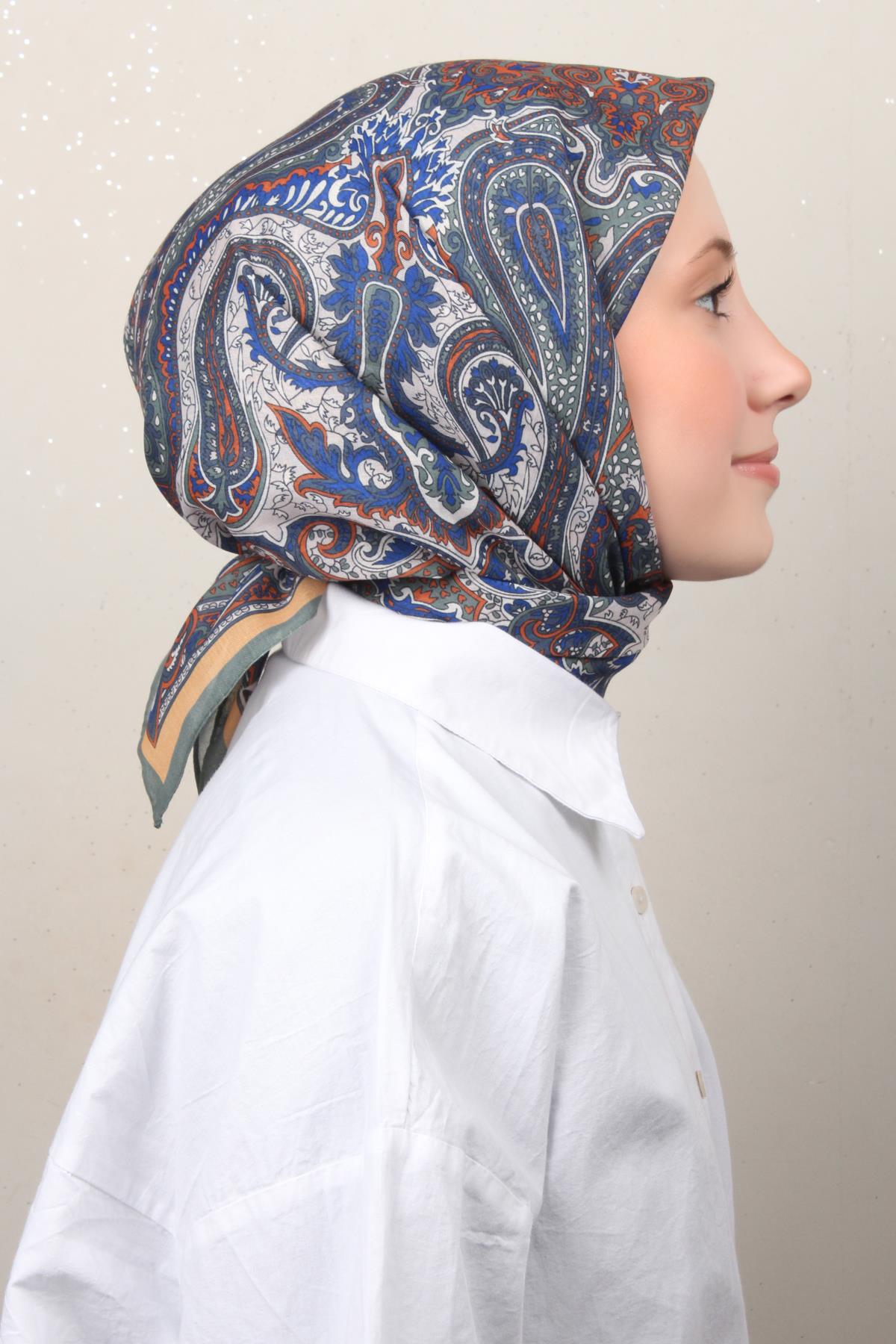 Lux Soft Pamuklu Eşarp 4040-9