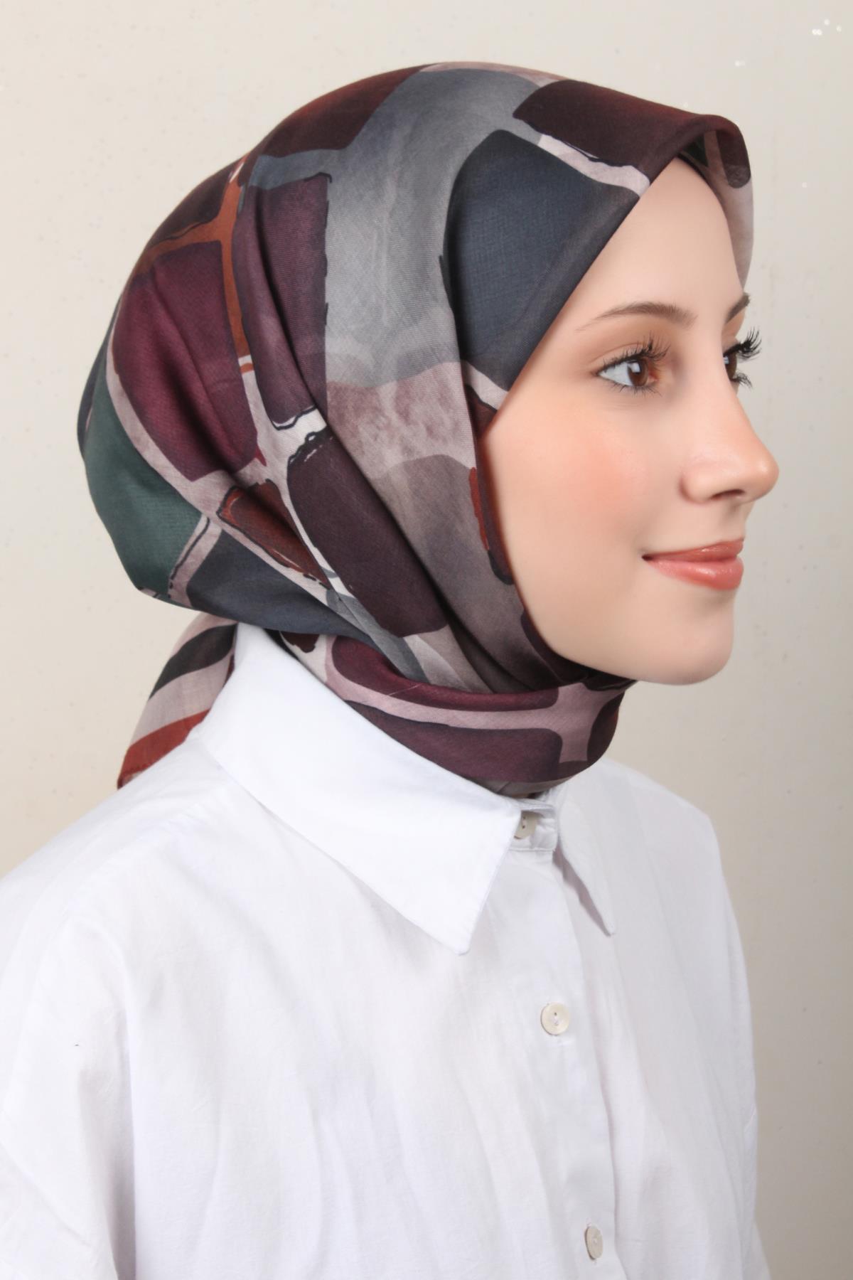 Lux Soft Pamuklu Eşarp 4040-90