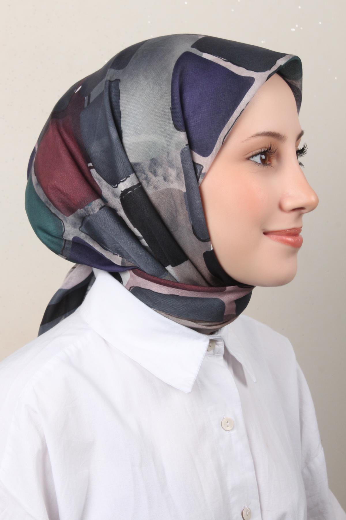 Lux Soft Pamuklu Eşarp 4040-92