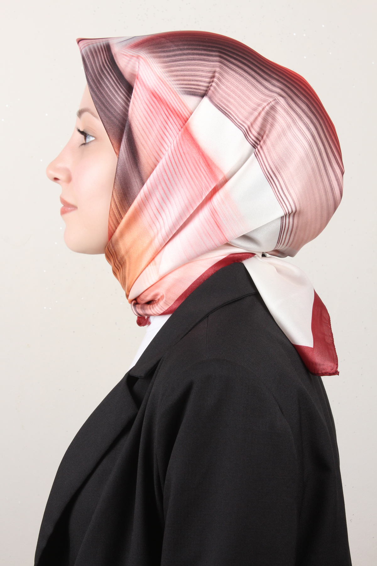 Luxer Eşarp 3615-7 Bordo