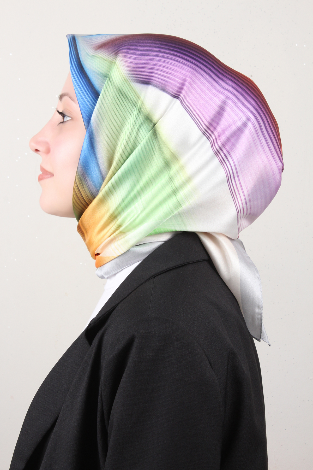 Luxer Eşarp 3615- Gümüş