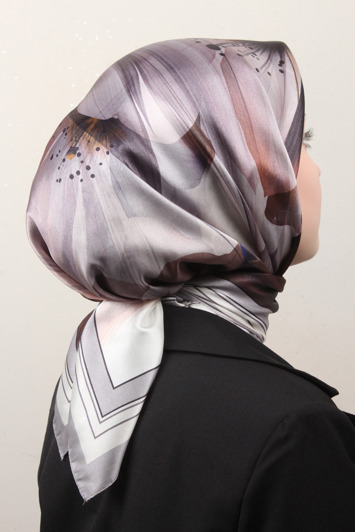 Luxer Eşarp 3616-10 Gümüş