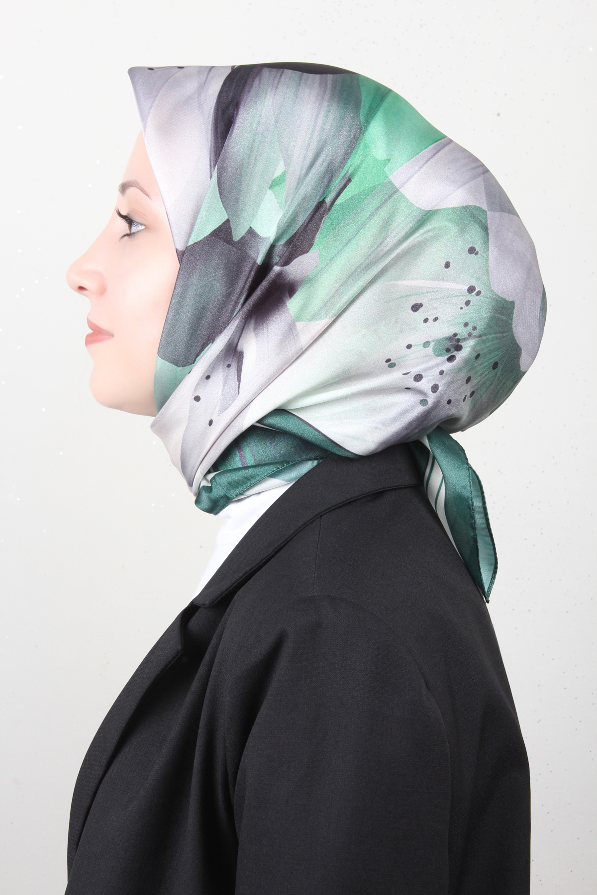 Luxer Eşarp 3616-3 Çam Yeşili