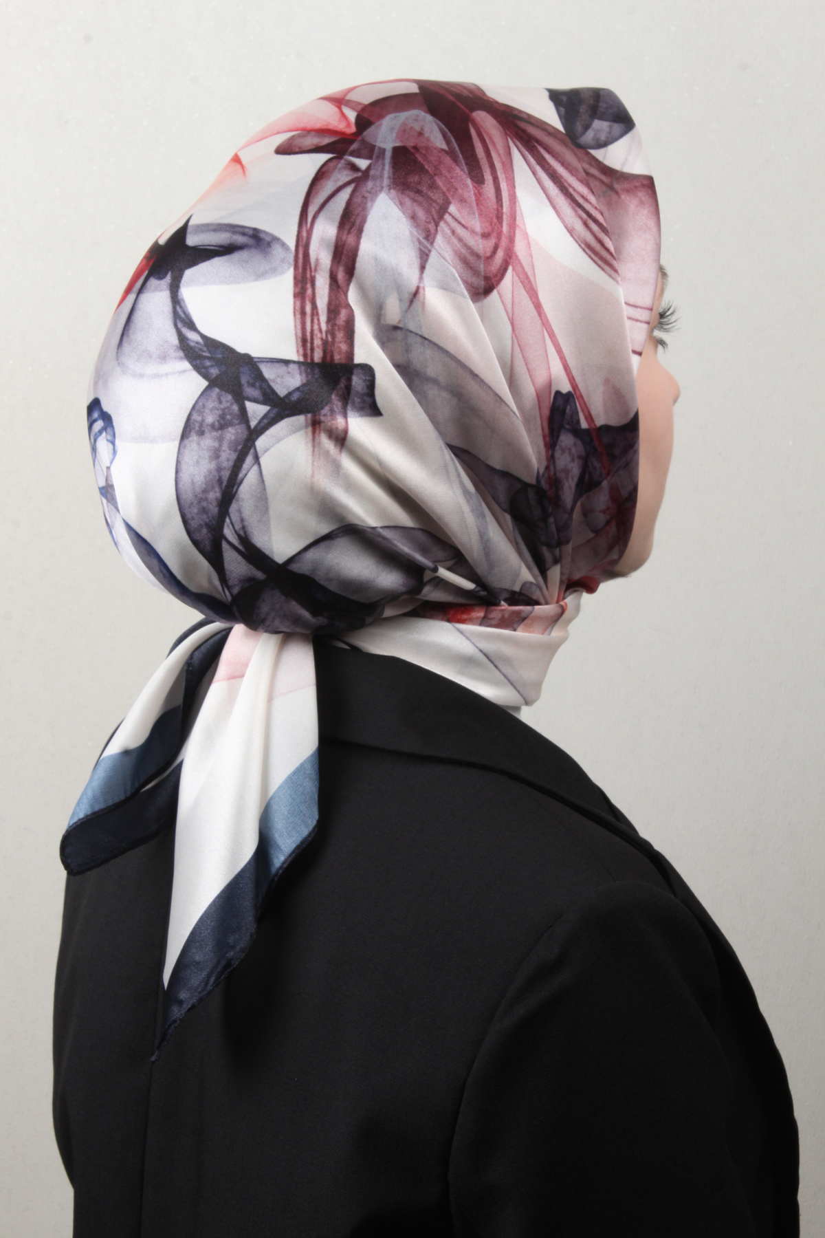 Luxer Eşarp 3618-9 Koyu Lacivert
