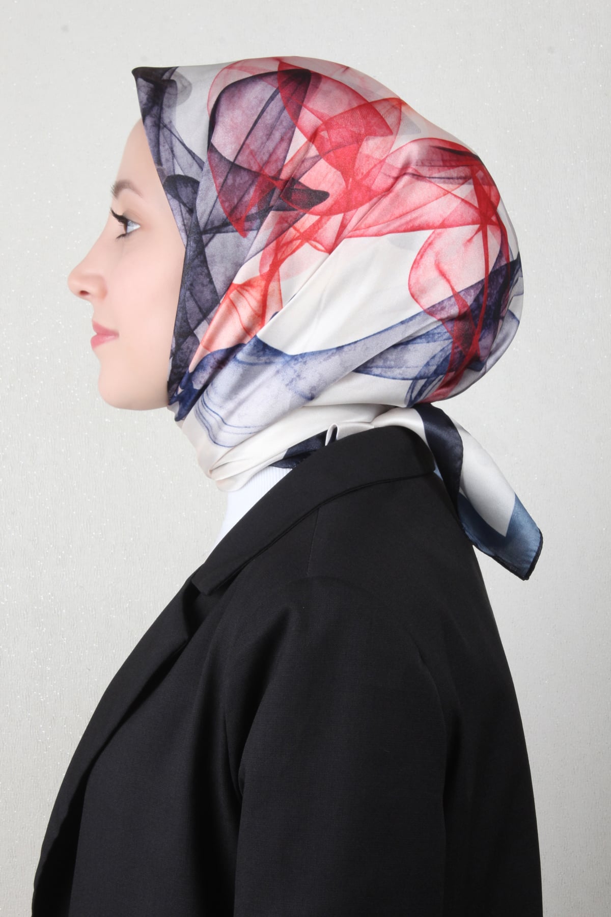 Luxer Eşarp 3618-9 Koyu Lacivert