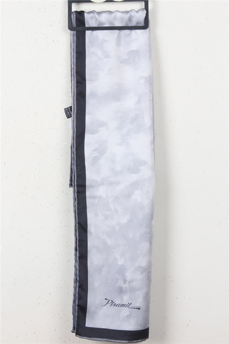 Luxer Eşarp 3622-17 Bulut Gümüş