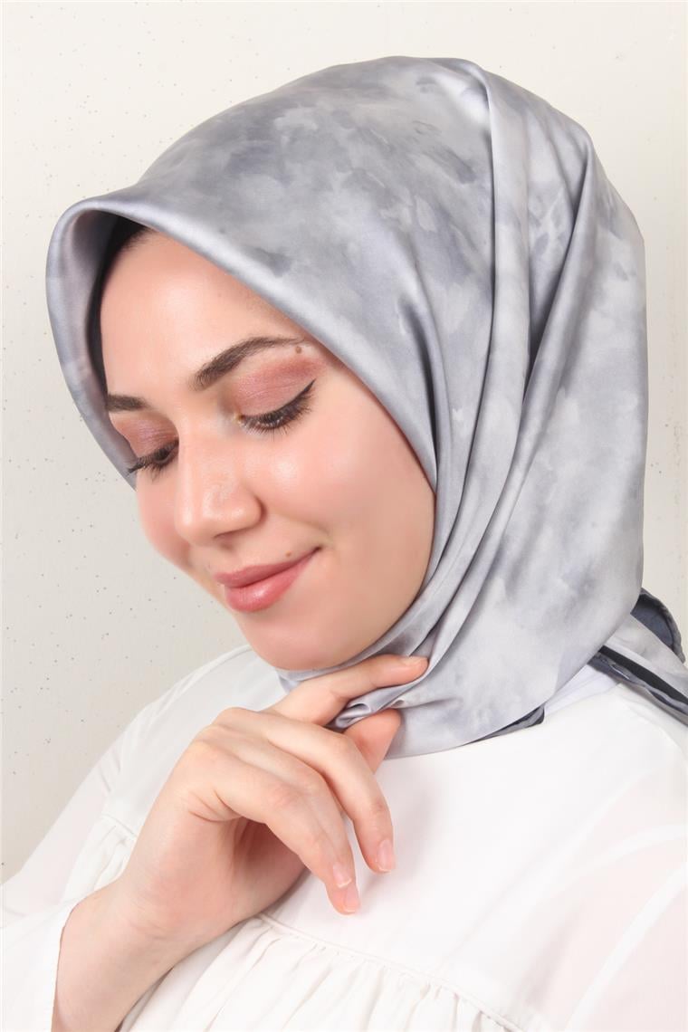 Luxer Eşarp 3622-17 Bulut Gümüş