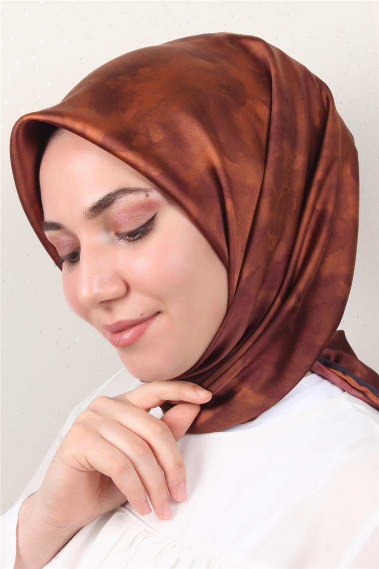 Luxer Eşarp 3622-5 Bulut Taba 