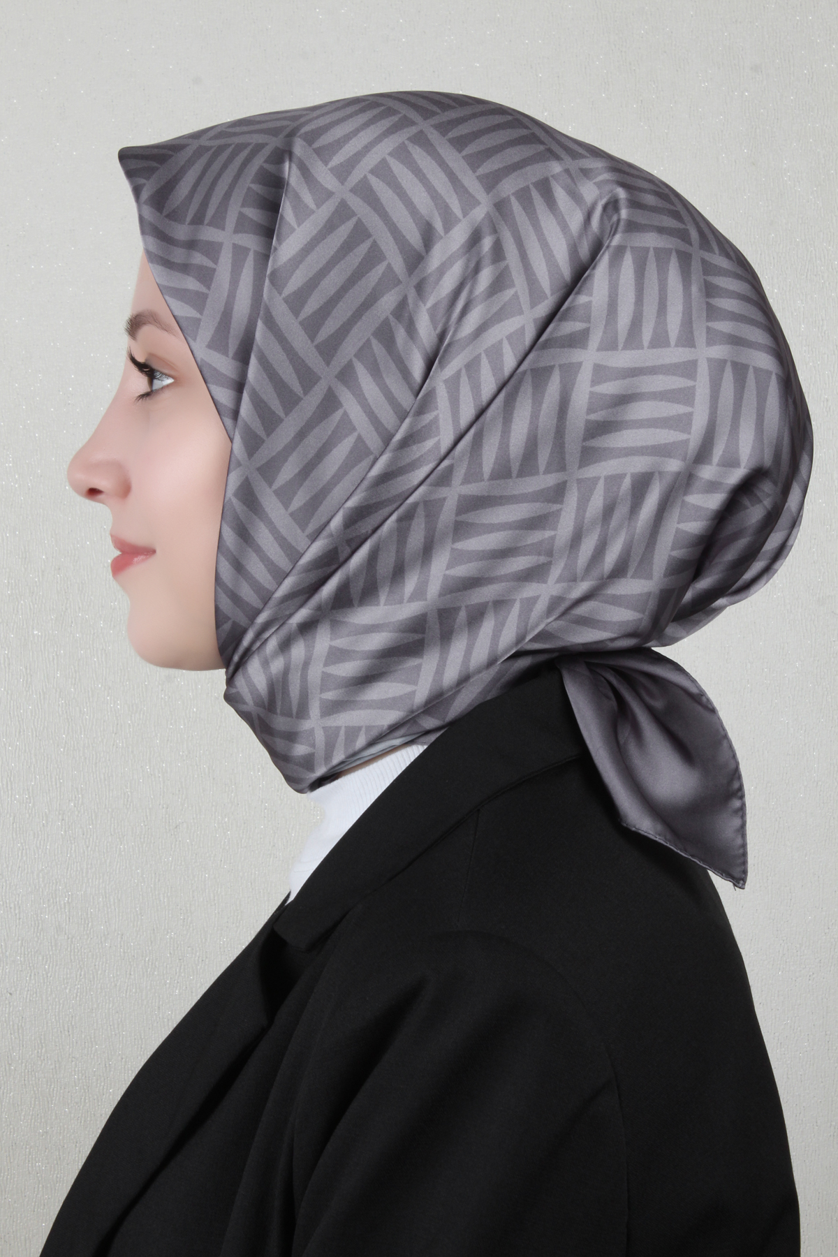 Luxer Eşarp 4116-11 Füme