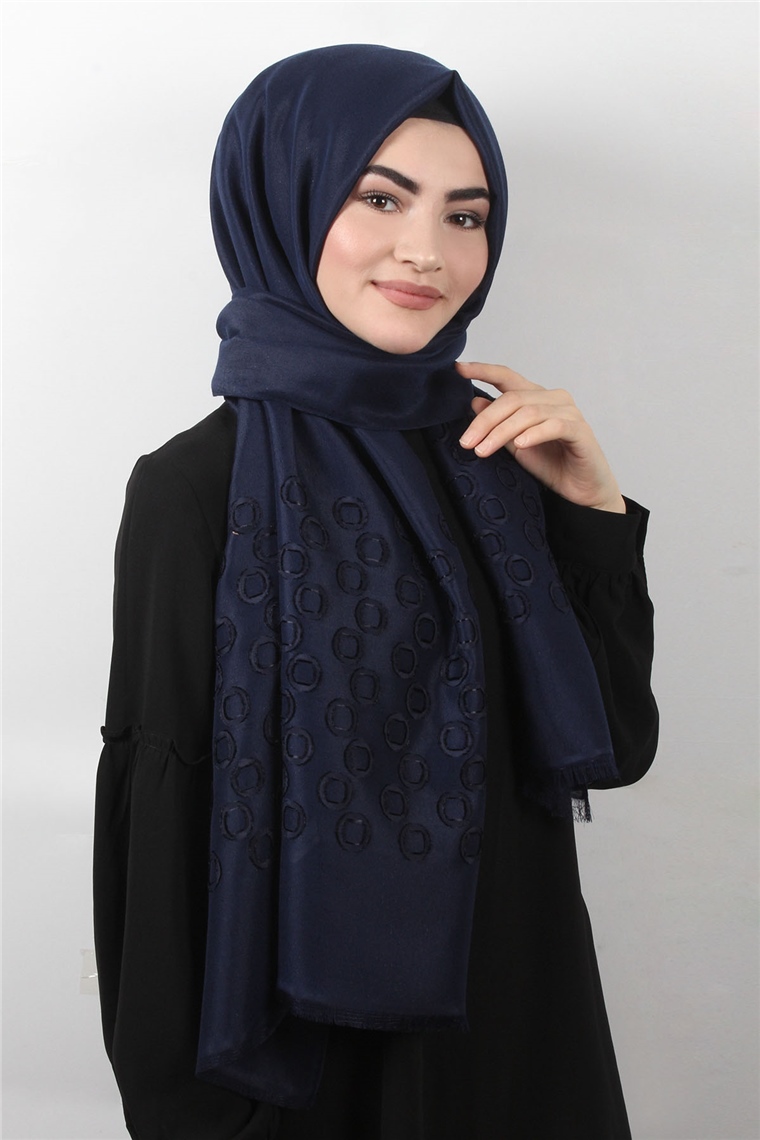 Maria Şal 3382-5 Lacivert