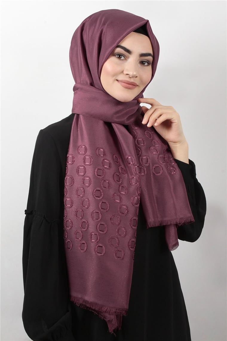 Maria Şal 3382-8 Gül Kurusu
