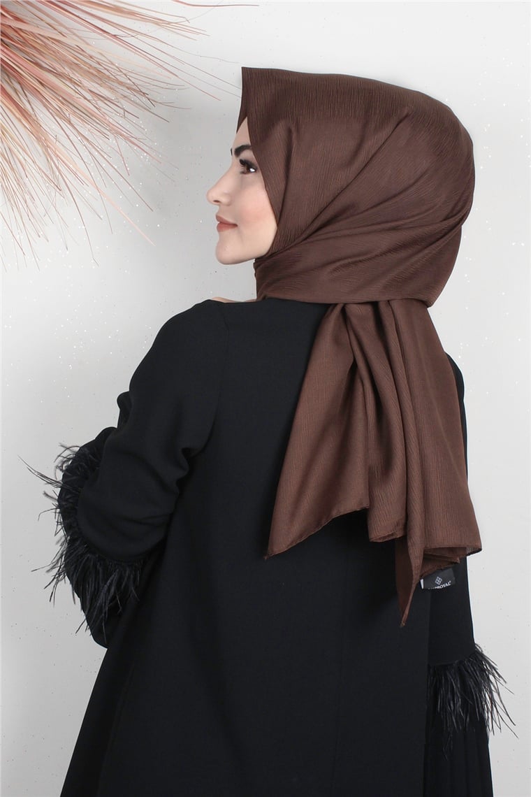 Marina Şal 1387-5 Kahverengi