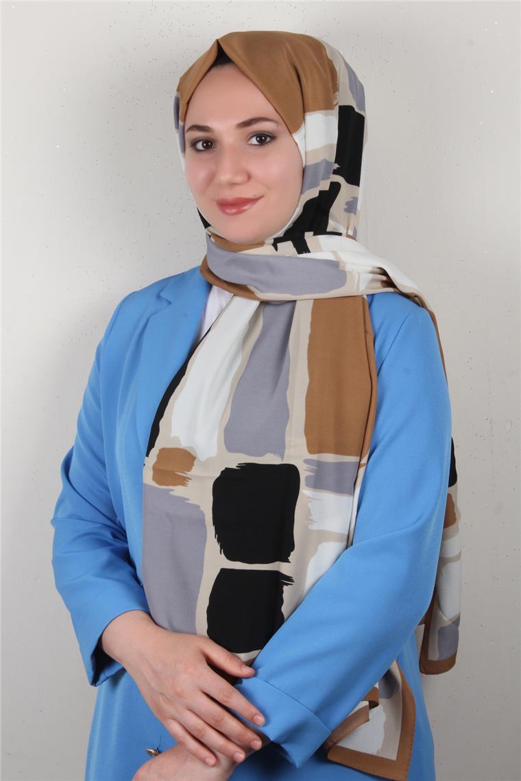 Medine Desenli Şal 2423-3 