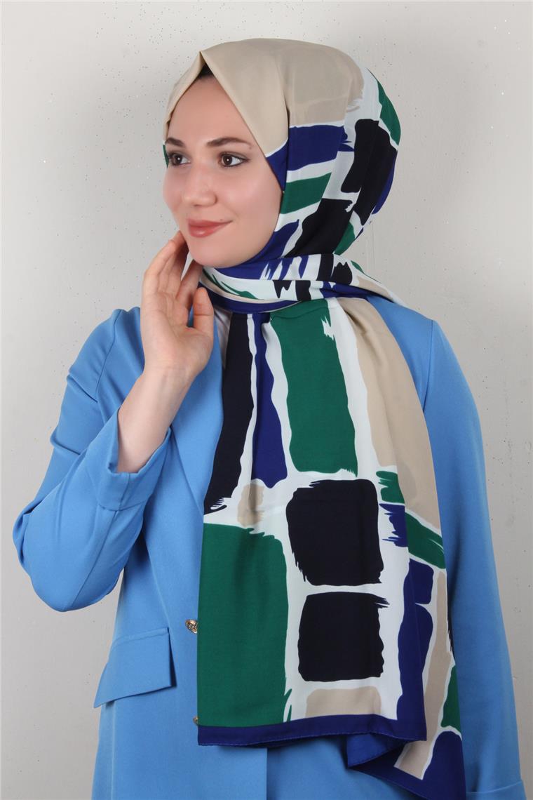 Medine Desenli Şal 2423-5